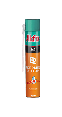 840 B2 Fire Rated PU Foam (straw)